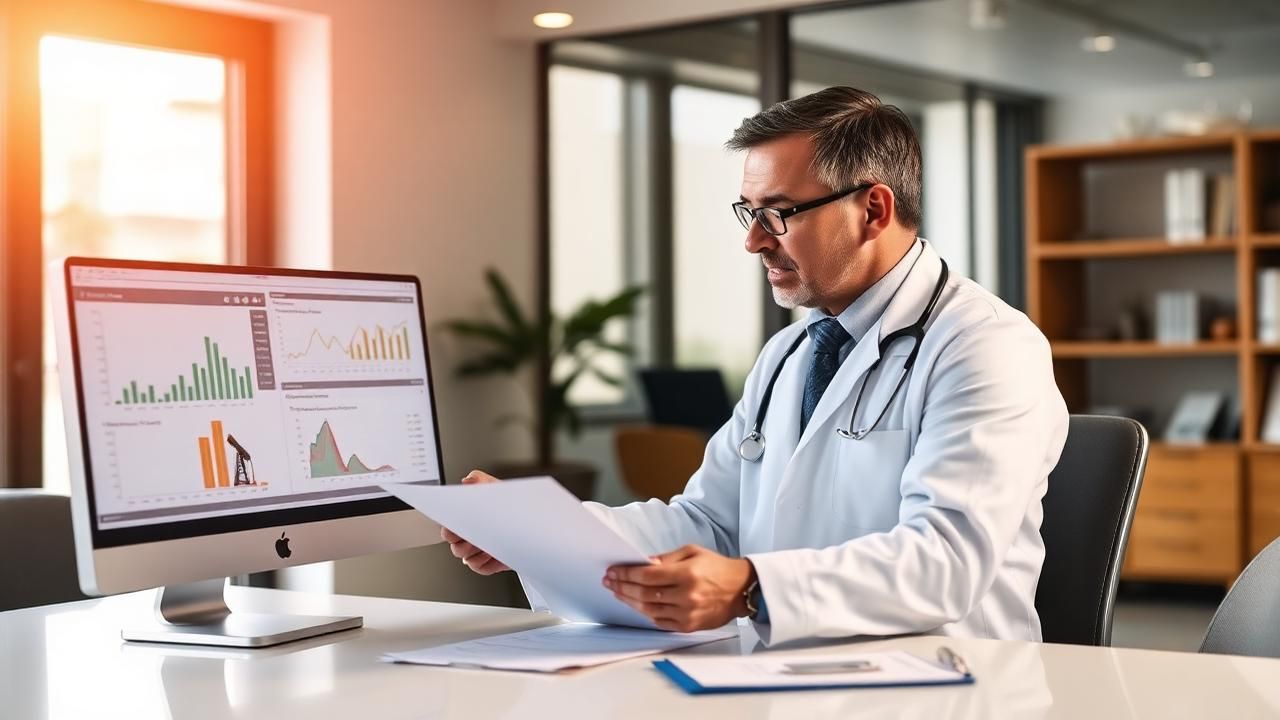 Tax reduction strategies for high-income earners — physician reviewing investment options