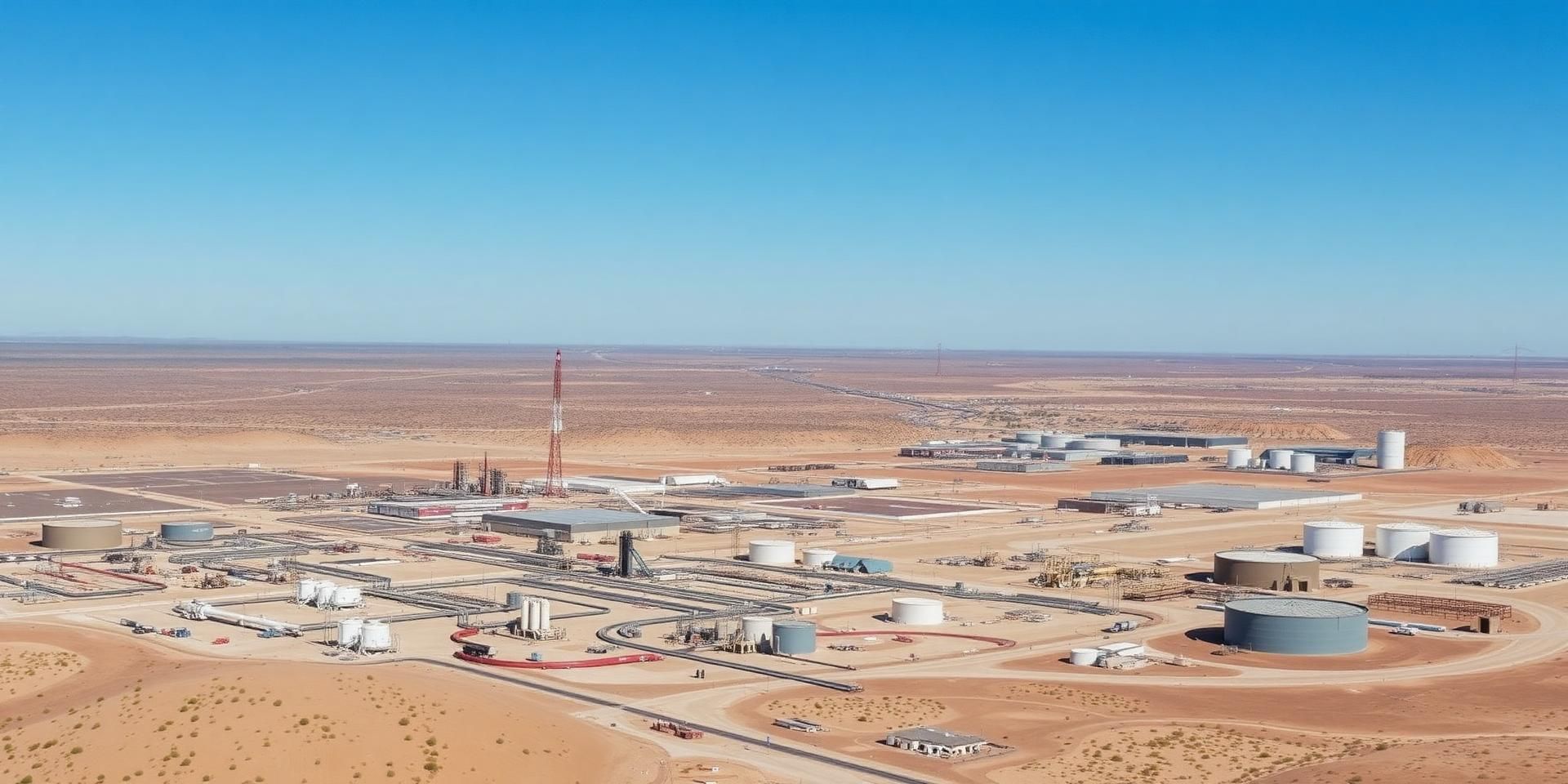 Permian Basin oil production in West Texas — the largest crude oil producing region in the United States